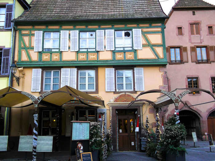 Ribeauville-restaurante-brasserie-la-poste-donviajon-turismo-gastronomico-enologico-alsacia-francia