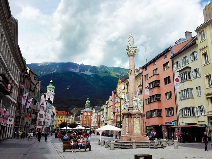 Innsbruck-columna-de-la-Virgen-don-viajon-turismo-religioso-Tirol-Austria