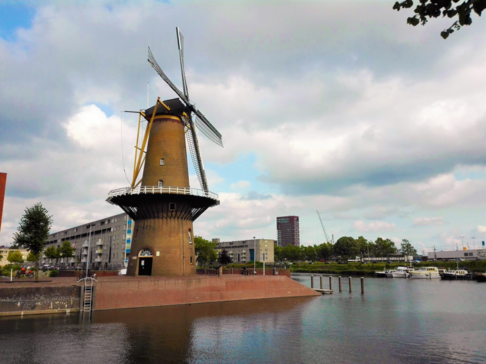 Delfshaven-molino-de-viento-Don-Viajon-turismo-cultural-historico-Rotterdam-Holanda